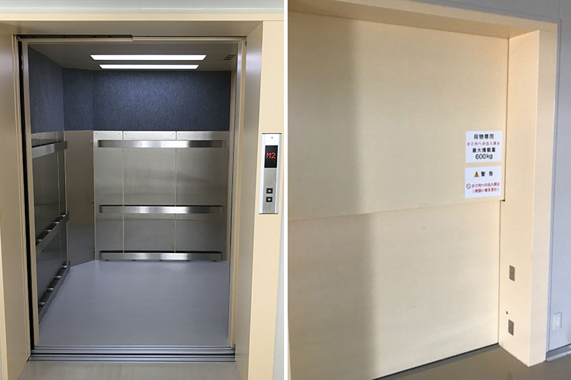 荷物用エレベーター